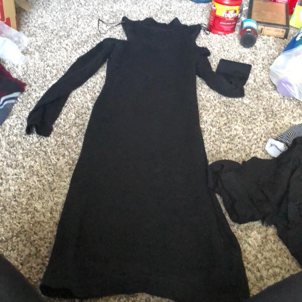 Maxi sweater dress